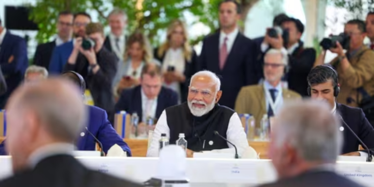 During the G7 Summit, Prime Minister Modi promotes India’s leadership in energy and artificial intelligence