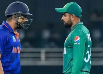 34,000 fans attend the India vs. Pakistan world cup cricket match on Long Island