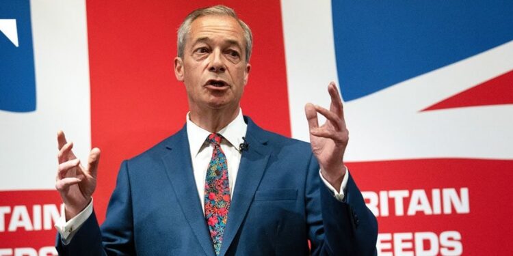 Farage enters the election campaign as the Reform UK candidate