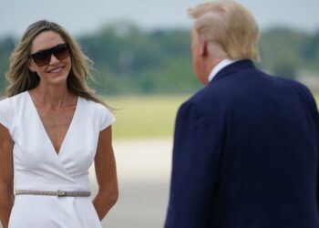 The rapid ascent of Lara Trump indicates a shift in the Trump family’s guardian
