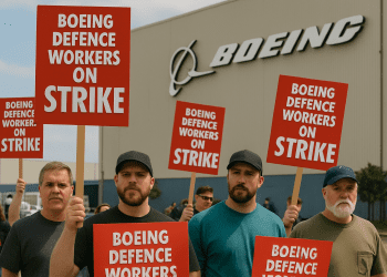Boeing defence workers set to strike in new blow to aviation giant