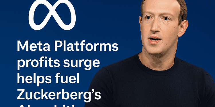 Meta Platforms profits surge helps fuel Zuckerberg’s AI ambitions