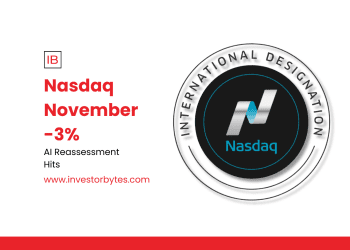 Nasdaq November -3%: Tech-Heavy Index Caps Worst Month Since April on AI Valuation Reckoning