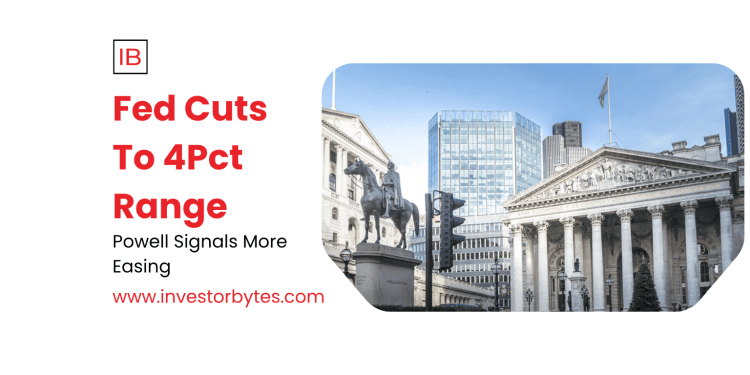Fed Cuts To 4Pct Range