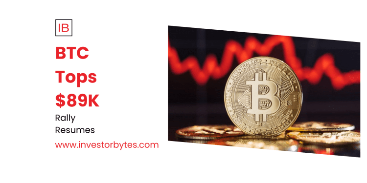BTC Tops $89K