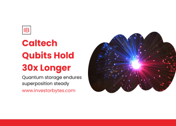 Caltech Qubits Hold 30x Longer