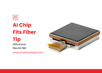 AI Chip Fits Fiber Tip