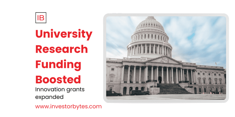 University Research Funding Boosted