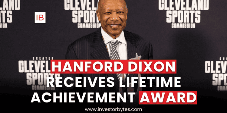 Hanford Dixon Receives Lifetime Achievement Award