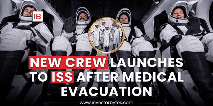 New Crew Launches to ISS After Medical Evacuation