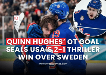Quinn Hughes’ OT Goal Seals USA’s 2-1 Thriller Win Over Sweden