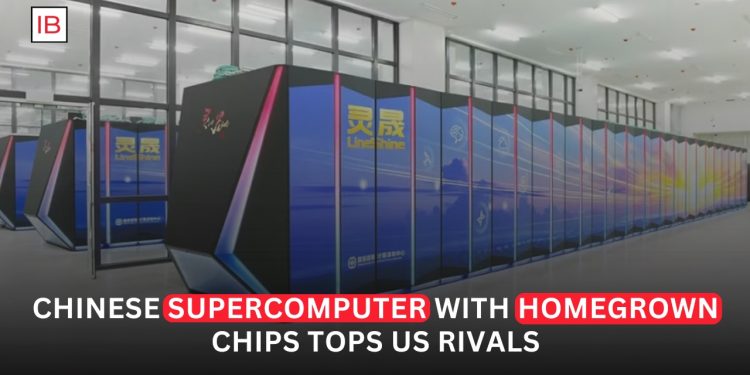 China Tops Global Supercomputer Ranking, Overtaking US Systems