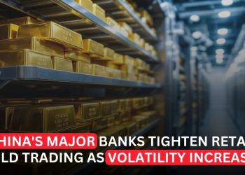 Chinese Banks Tighten Retail Gold Trading as Price Volatility Rattles Investors