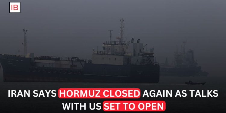 Iran Announces Closure of Strait of Hormuz Amid Ceasefire Dispute