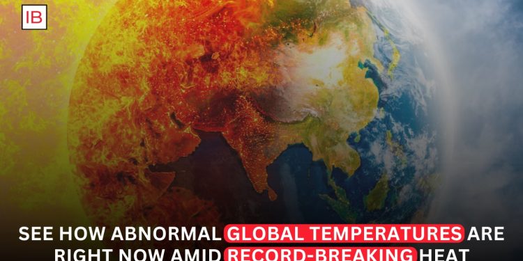 Abnormal Global Temperatures Show Extreme Heat Spreading Across the Planet