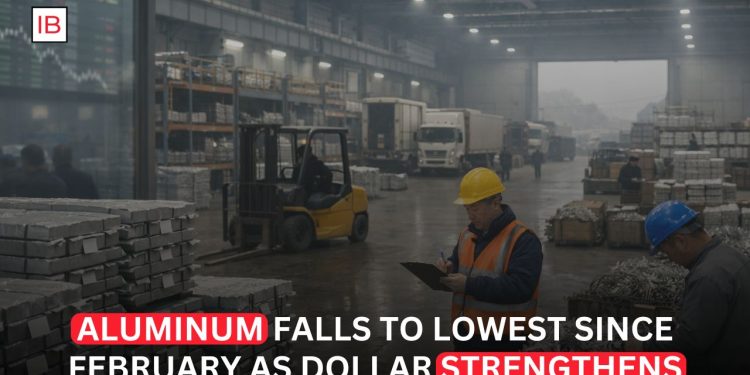 Aluminum Falls to Lowest Level Since February as Stronger Dollar Pressures Commodities