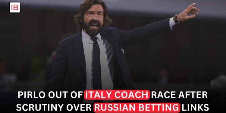 Andrea Pirlo Withdraws From Italy Coaching Race After Russian Betting Sponsorship Controversy