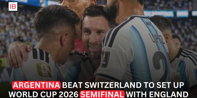 Argentina Defeat Switzerland to Set Up England World Cup Semifinal