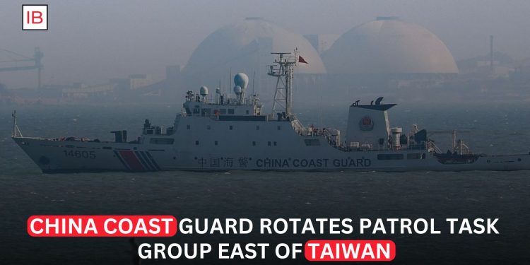 China Rotates Coast Guard Patrol East of Taiwan, Keeping Pressure on the Island