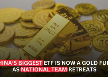 China's Largest ETF Is Now a Gold Fund as State Buying of Stocks Fades