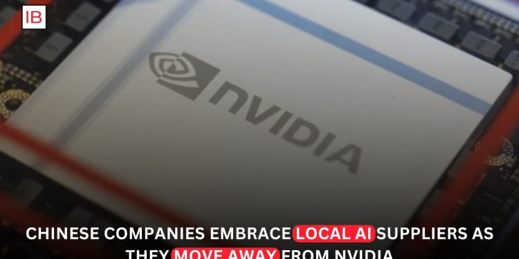Chinese Firms Shift AI Spending Away From Nvidia Toward Domestic Chipmakers