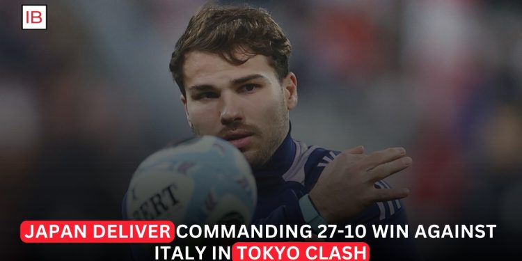 Confident Japan Defeat Italy 27-10 in Tokyo to Continue Rugby Momentum