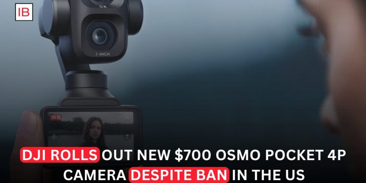 DJI Debuts Long-Awaited Osmo Pocket 4P Camera, But US Creators Can't Buy It