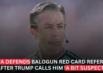 FIFA Defends Referee After Trump Calls Official “A Bit Suspect” Over Balogun Red Card