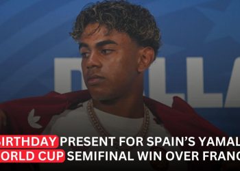Lamine Yamal Celebrates Birthday With Spain's World Cup Semi-Final Victory Over France
