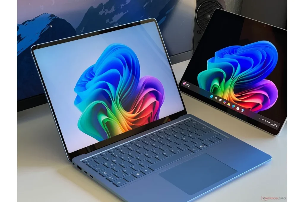 The Microsoft Surface Laptop 7 shown alongside its detached display, highlighting the flexibility found in the Best Student Laptops.