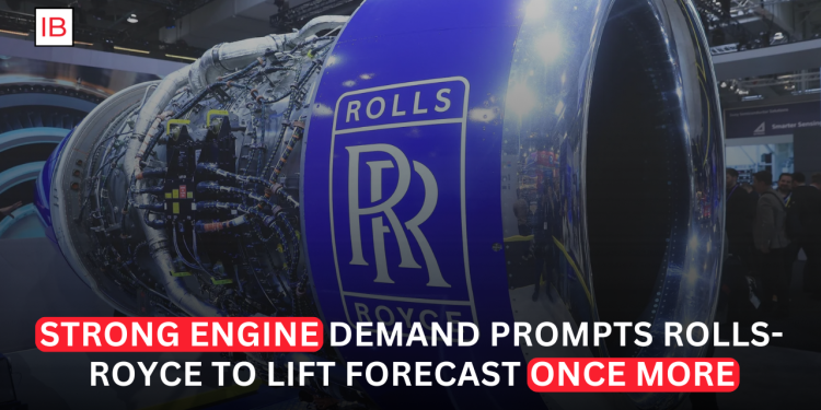 Rolls-Royce Raises Outlook Again as Jet Engine Demand Drives Record Growth