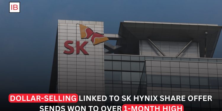 SK Hynix Share Sale Lifts South Korean Won to One-Month High