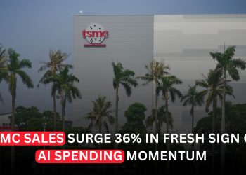 TSMC Sales Surge 36% as AI Boom Continues to Power Semiconductor Demand