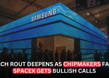 Tech Selloff Deepens as Chip Stocks Slide Despite Bullish SpaceX Calls