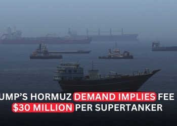 Trump's Proposed Hormuz Transit Fee Could Cost Supertankers Up to $30 Million