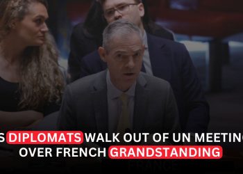 US Diplomats Walk Out of UN Meeting Over French Grandstanding