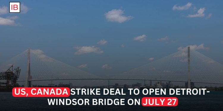 US and Canada Reach Deal to Open $4.5 Billion Gordie Howe International Bridge