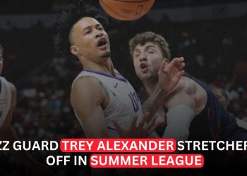 Utah Jazz Guard Trey Alexander Stretchered Off Court During NBA Summer League Game