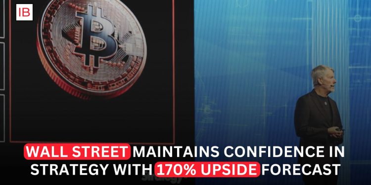 Wall Street Still Backs Michael Saylor’s Bitcoin Strategy, Sees Up to 170% Upside