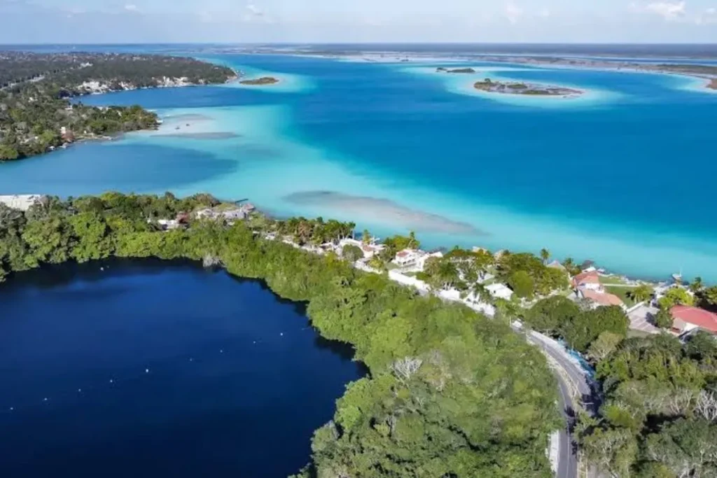 Known as Mexico's "Lagoon of Seven Colors," Bacalar is a quieter, cheaper counterpart to Cancun or Tulum, with turquoise water and a fraction of the crowds.