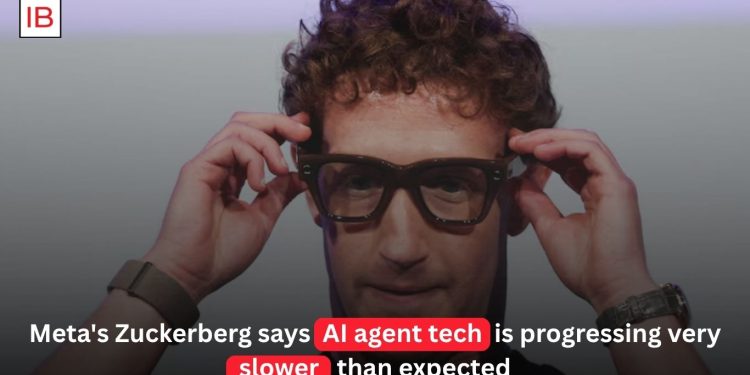 Zuckerberg Says AI Agent Development Is Progressing More Slowly Than Expected